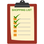 Shopping List Clipboard Favicon 