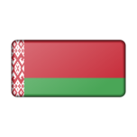 Belarus Flag Bevelled Favicon 