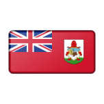 Flag Of Bermuda Bevelled Favicon 
