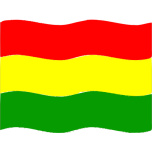 Flag Of Bolivia Wave Favicon 