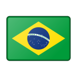 Flag Of Brazil Bevelled Favicon 