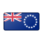Flag Of Cook Islands Bevelled Favicon 