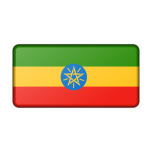 Flag Of Ethiopia Bevelled Favicon 