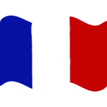 Flag Of France Wave Favicon 