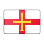Flag Of Guernsey Bevelled Favicon 