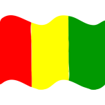 Flag Of Guinea Wave Favicon 