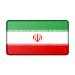 Flag Of Iran Bevelled Favicon 
