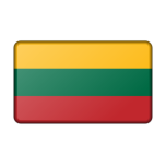 Flag Of Lithuania Bevelled Favicon 