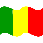 Flag Of Mali Wave Favicon 