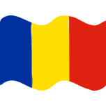 Flag Of Romania Wave Favicon 