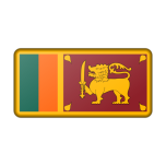 Flag Of Sri Lanka Bevelled Favicon 