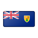 Flag Of The Turks And Caicos Islands Bevelled Favicon 