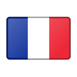 France Flag Bevelled Favicon 