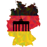 Germany Map Flag Favicon 