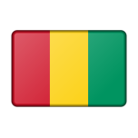 Guinea Flag Bevelled Favicon 