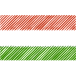 Hungary Flag Linear Favicon 