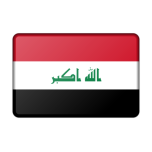 Iraq Flag Bevelled Favicon 
