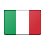 Italy Flag Bevelled Favicon 