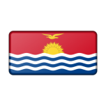 Kiribati Flag Bevelled Favicon 