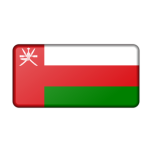 Oman Flag Bevelled Favicon 