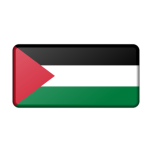 Palestine Flag Bevelled Favicon 