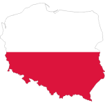 Poland Map Flag Favicon 