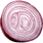 Cut Red Onion Favicon 