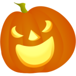 Halloween Pumpkin Smile Favicon 