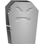 Halloween Tombstone Angry Face Favicon 