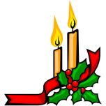 Holly And Candle Favicon 