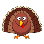 Thanksgiving Turkey Favicon 
