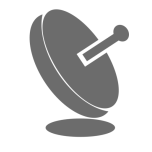  Icon Satellite Dish   Grey   Favicon Preview 