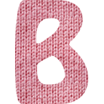 Wooly Alphabet B Favicon 