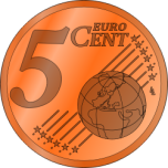 Five Euro Cent Favicon 