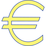 Monetary Euro Symbol Favicon 
