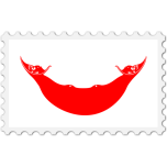 Easter Island Flag Stamp Favicon 