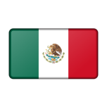  Flag Of Mexico Bevelled   Favicon Preview 