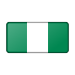 Nigeria Flag Bevelled Favicon 