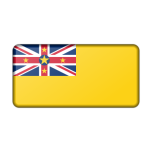  Niue Flag Bevelled   Favicon Preview 