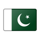Pakistan Flag Bevelled Favicon 