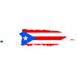 Puerto Rico Map Flag Favicon 