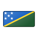 Solomon Islands Flag Bevelled Favicon 