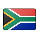 South Africa Flag Bevelled Favicon 