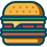 Char Broiled Cheeseburger Favicon 
