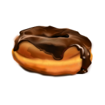 Chocolate Donut Favicon 