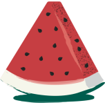 Watermelon Slice Favicon 