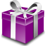 Purple Present Favicon 