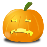 Sad Pumpkin Favicon 