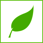  Eco Green Leaf Icon   Favicon Preview 