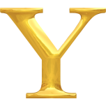 Gold Typography Y Favicon 